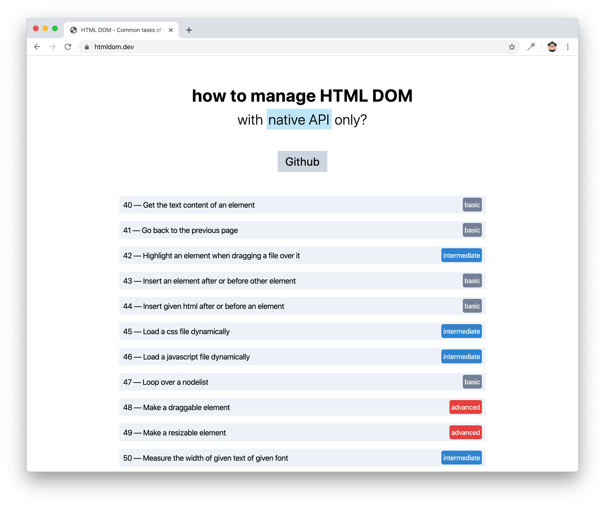 Mastering DOM manipulation with vanilla JavaScript