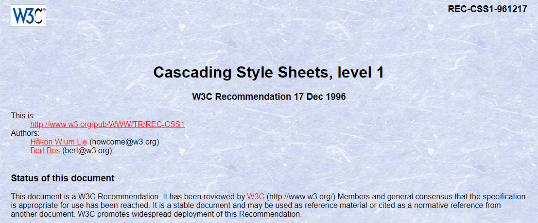CSS: Styling the Web